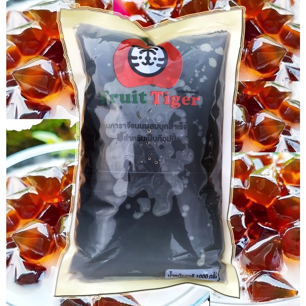 บุกเพชร บราวชูก้าร์ Fruit Tiger ถุง 1 กก.สินค้าใหม่