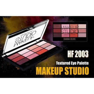 Sivanna colors eyeshadow palette HF2003 อายแชโดว์ 12 สีสันรุ่นยอดนิยมพาเลทใหม่