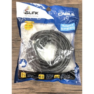 GLINK HDMI สาย HDMI M-M สายถัก 1.5 M/ 1.8M / 3M/ 5M / 10M