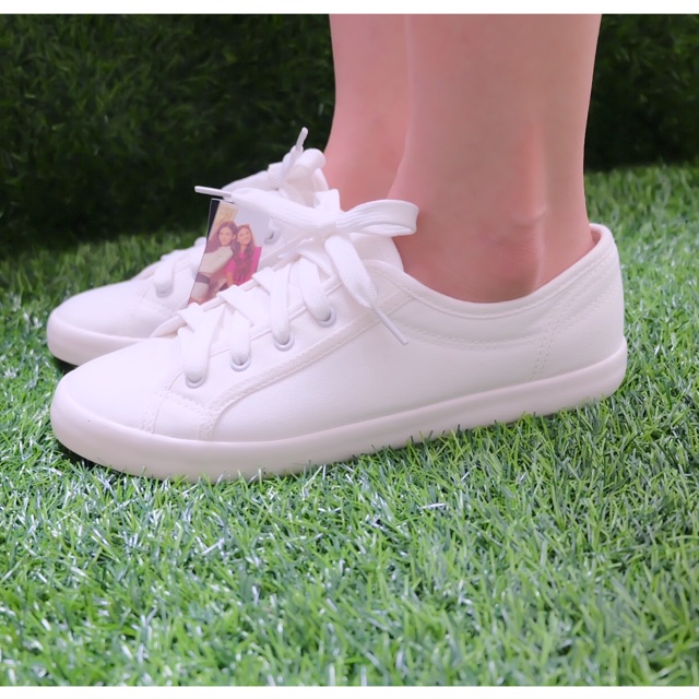 [พร้อมส่ง🇹🇭] 26 ผ้าใบขาวล้วน มี s.35-44 - รูปที่ 3