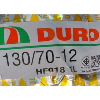ยางเรเดียล ดูโร่ DURO HF918 TL ขอบ 10-12" ลายลูกศร 90/90-12 100/80-12 120/70-12 130/70-12 ยางนอกมอเตอร์ไซค์