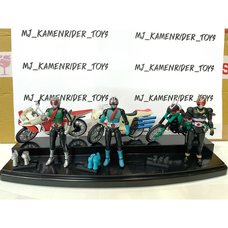 [Bandai] Shodo X Kamen Rider V1, Black มือ 2 (second hand)