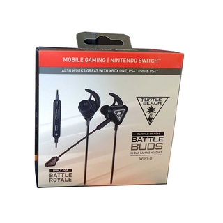 Turtle Beach Battle Buds In-Ear Gaming Headset ( Black/Silver )