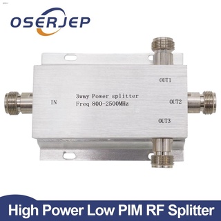 RF 3 Way Power Splitter 380-2500 MHz Signal Booster Divider N Female Splitter