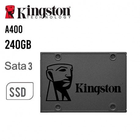 240 GB SSD (เอสเอสดี) Kingston A400 ( SA400S37/240G ) รับประกัน 3 - Y