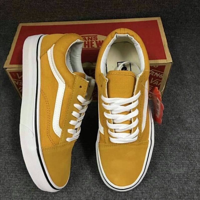 ochre old skool vans