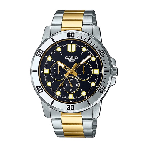 CASIO นาฬิกาข้อมือผู้ชาย สายสแตนเลส รุ่น MTP-VD300,MTP-VD300SG,MTP-VD300SG-1E,MTP-VD300SG-1EUDF