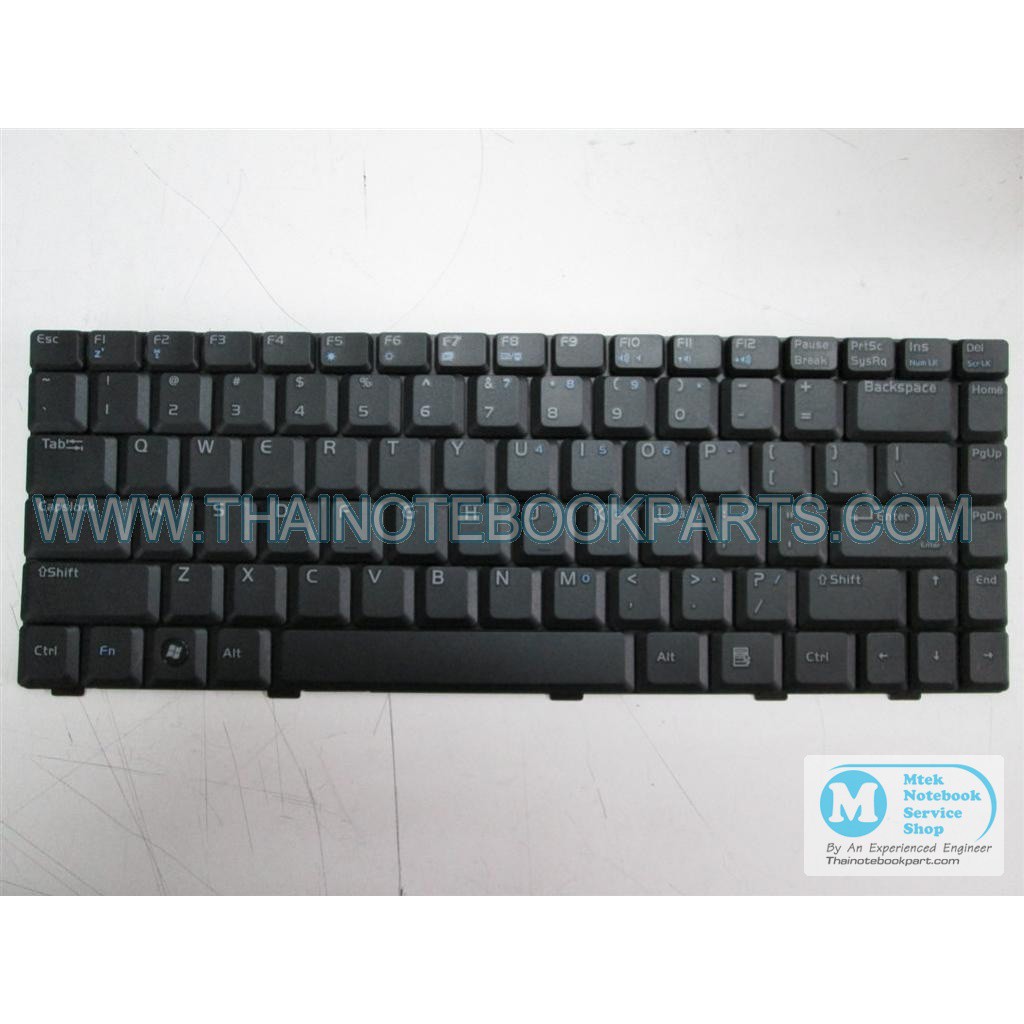 คีย์บอร์ดโน๊ตบุ๊ค Asus A8 F8 W2 Z99 Series - V020662CS1, 04GNCB1FUS01 Notebook Keyboard สีดำ สินค้าใ