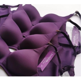 Saleหนัก!38C/40C Sabina เสื้อชั้นใน Invisible Wire (ไม่มีโครง) Seamless Fit รุ่น Perfect Bra รหัส SBD7200 สีม่วง