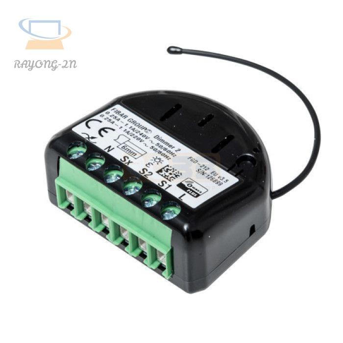 FIBARO Dimmer 2 อุปกรณ์สำหรับควบคุมการหรี่ของหลอดไฟ รองรับคลื่น Z Wave 921.4 MHz