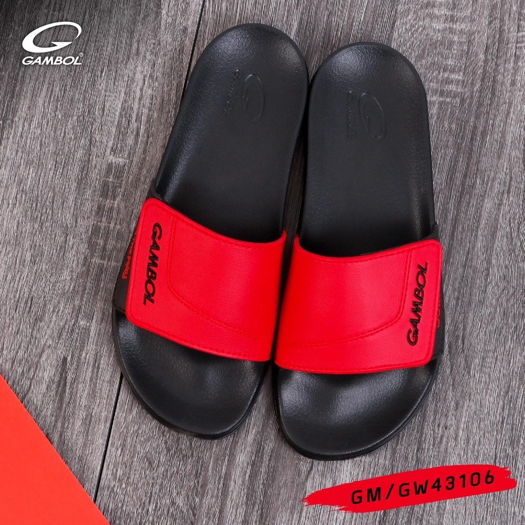🌟ลูกค้าใหม่ 1 บาท💯 Gambol รุ่นGM43106 รองเท้าแตะแบบสวม ปรับได้ ไซส์36-44พร้อมส่ง