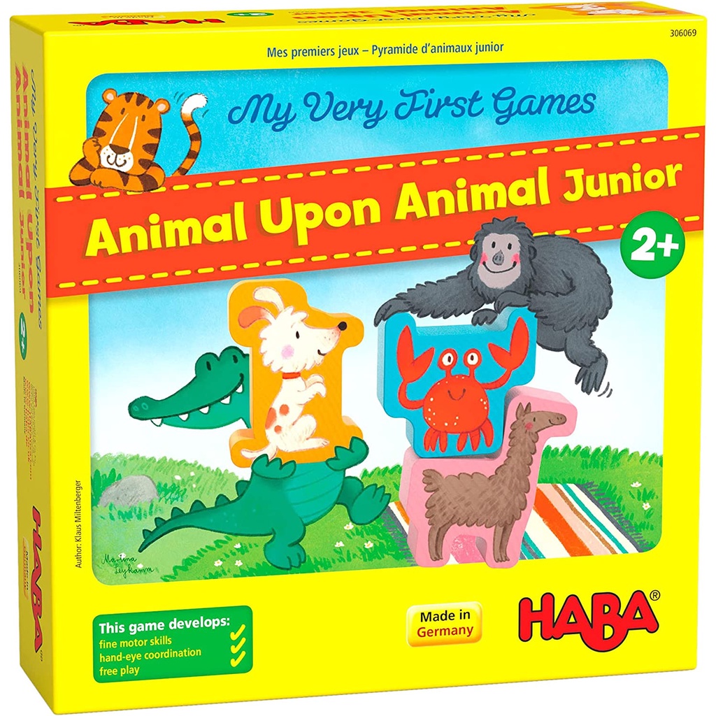 My Very First Games - Animal Upon Animal Junior by HABA [BoardGame]