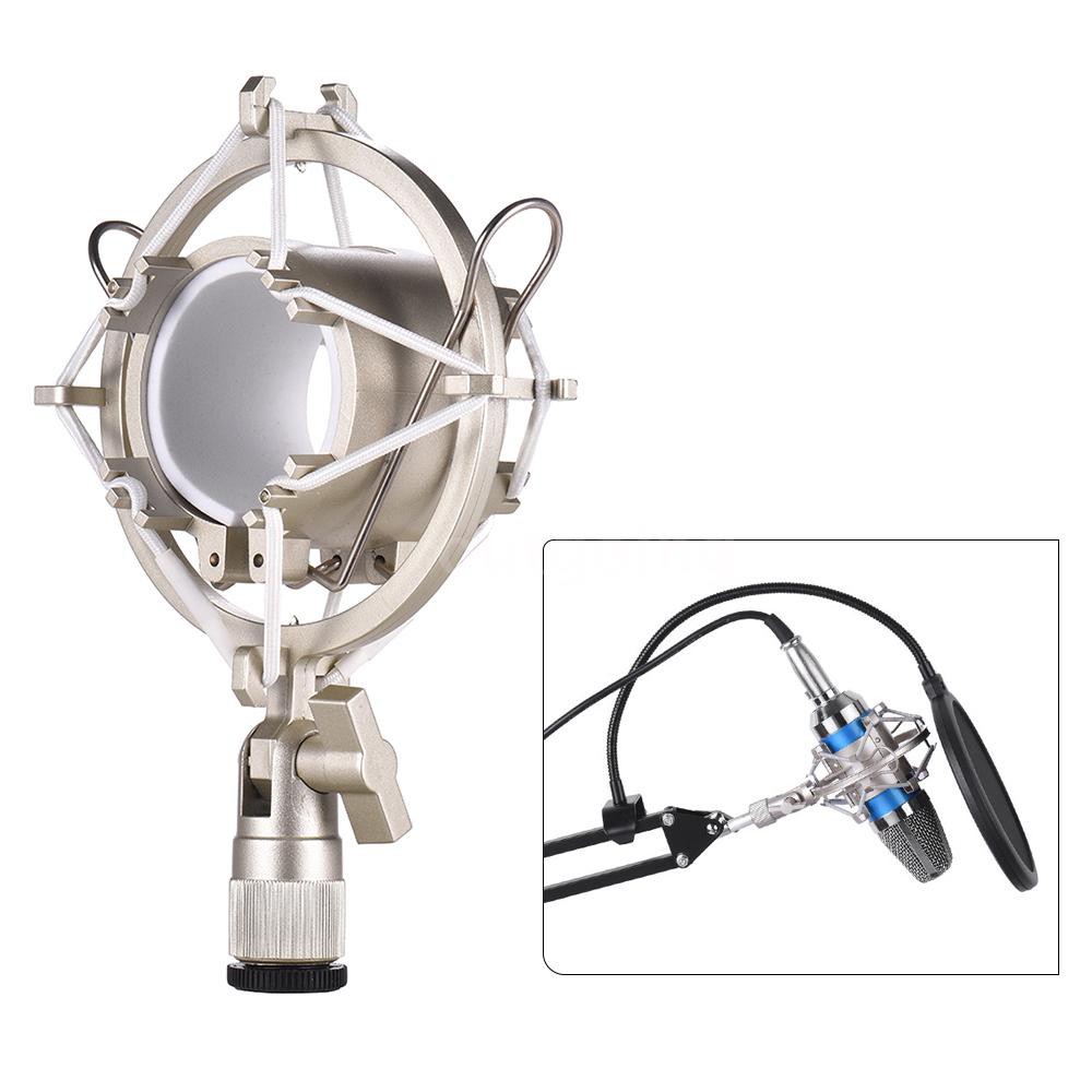 Univerdal Condenser Microphone Mic Shock Mount Holder Bracket Plastic Anti-vibra