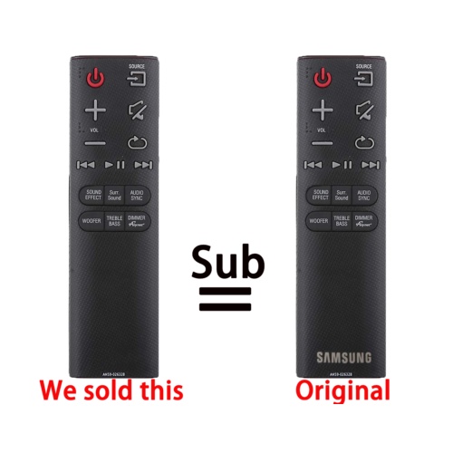SAMSUNG Soundbar AH59-92632B แทนที่รีโมทคอนโทรล SAMSUNG Soundbar HWHM45C,HW-H450/ZA HWH450/ZA