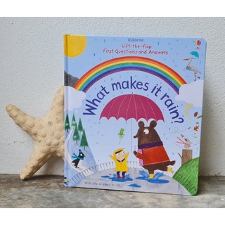 What makes it rain? ของแท้นำเข้าจากประเทศอังกฤษ by Usborne