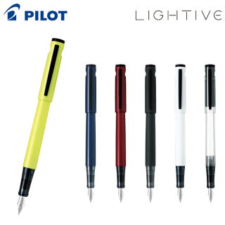 มีของพร้อมส่ง ปากกาหมึกซึม Pilot Lightive FLT-2SR-AY