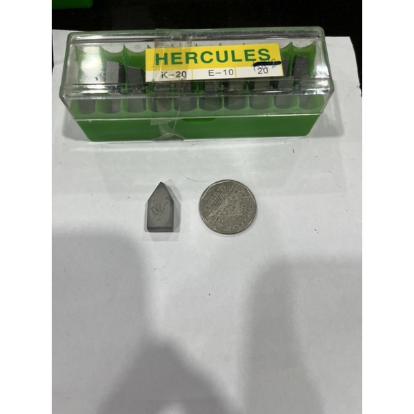 มีดเล็บบาดาล แท้ HERCULES E10 K20 (20x10x5)เล็บเจาะ บาดาล มีดเล็บ