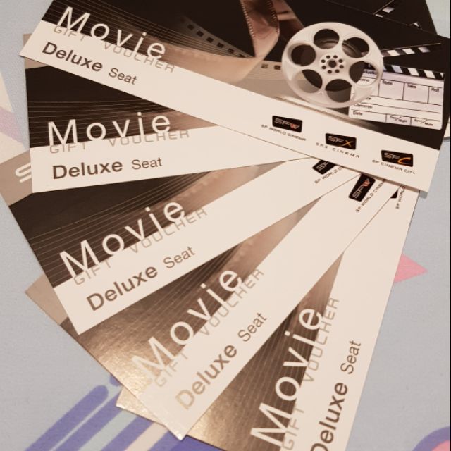 ตั๋ว Sf Movie gift voucher deluxe seat