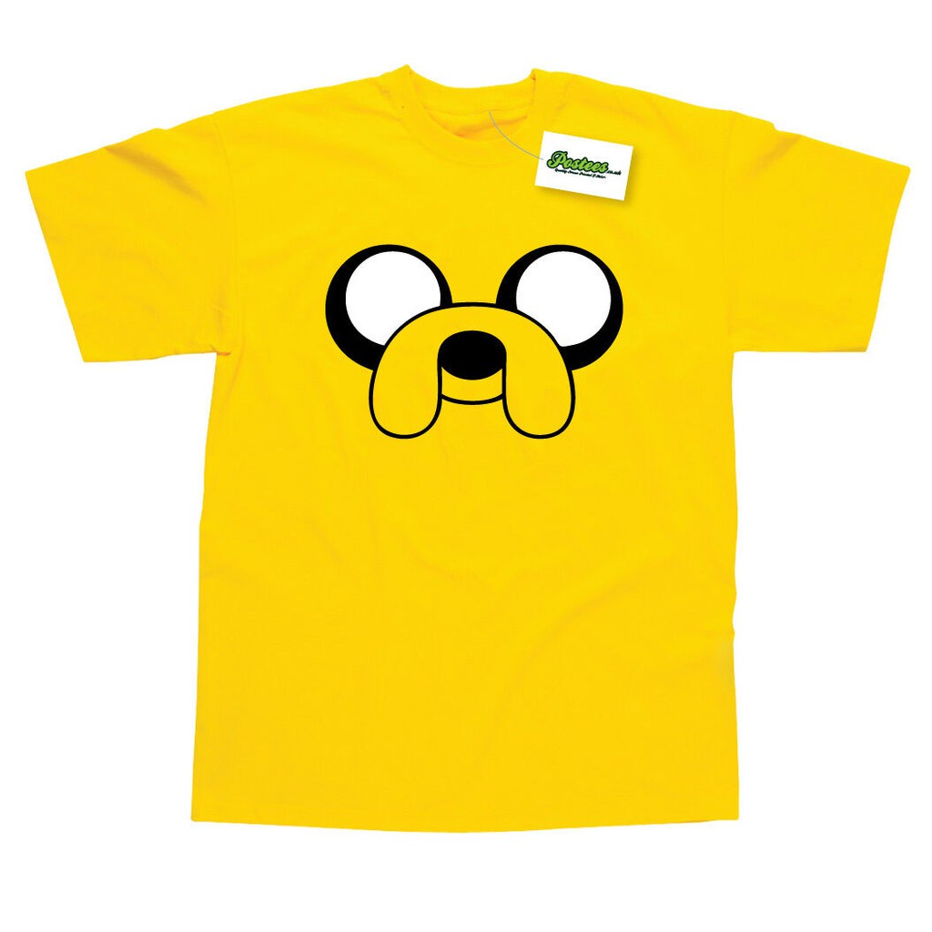 ใหม่สไตล์ขายร้อน Jake Inspired By Adventure Time เสื้อยืดพิมพ์ลาย