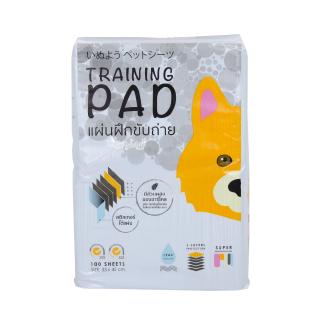 Hajiko Training Pad Charcoal Size S (33x45cm) ฮาจิโกะ แผ่นรองฉี่ แผ่นฝึกขับถ่าย ชาร์โคล ดูดซับได้มาก ยับยั้งกลิ่นได้ยาวน