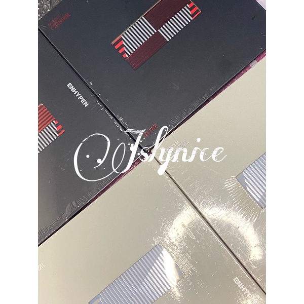 [RESTOCK] อัลบั้มเฉพาะ ehypen bdc edge งานรื่นเริงขึ้น hybe down