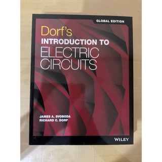 Dorfs Introduction to Electric Circuits, 9th Edition, Global Edition  (Wiley Textbook)