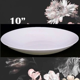 ชามวงรี ถ้วยปลา ชามเซรามิค ขนาด 10 นิ้ว (ถ้วยไข่)