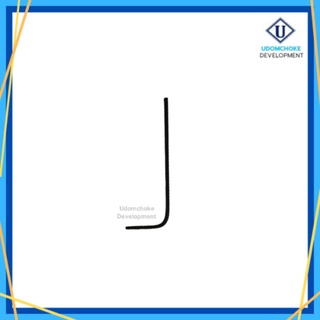 ประแจแอล EIGHT ดำสั้น 1.27mm