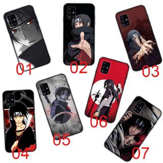 เคสโทรศัพท์มือถือแบบนิ่ม ลายนารูโตะ Itachi สีดํา สําหรับ Samsung Galaxy Note 8 20 10 9 Ultra Lite Plus