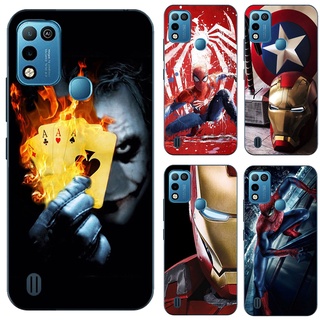 Marvel Super hero For Infinix Hot 10T 10S NFC Phone Case Soft TPU Silicone Back Cover