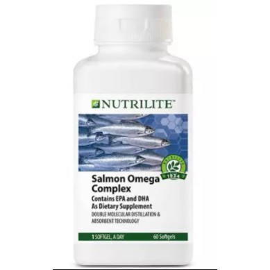 [โค้ด SHOPEEPAYDAY9 ลด 25%] Salmon Omega Complex น้ำมันตับปลา แอมเวย์ (Amway)