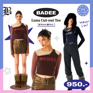 (พร้อมส่ง) เสื้อ BADEE - Luna Cut-Out Tee