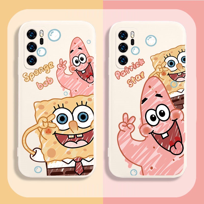 ซิลิโคนนุ่มฟองน้ํา Bob Motif สําหรับ REALME 9 PRO PLUS 9i 5 5 PRO 8i C11 C12 C15 C30 C2 C20 C31 C35 
