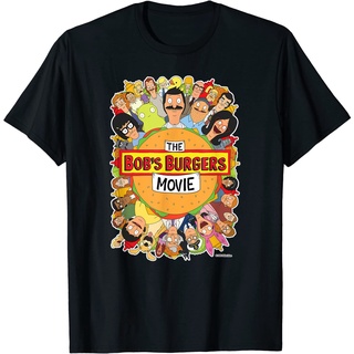 เสื้อยืดผ้าฝ้ายพรีเมี่ยม เสื้อยืด พิมพ์ลายโปสเตอร์ภาพยนตร์ The Bobs Burgers