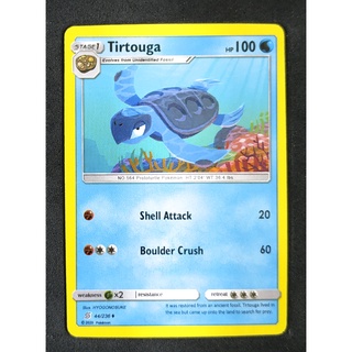 Tirtouga Stage 1 44/236 โพรโทกา Pokemon Card (Normal) ภาษาอังกฤษ