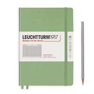 Leuchtturm1917 Notebooks Hard Cover “Sage” สมุดโน๊ต Leuchtturm1917 สีเขียว