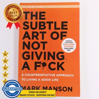 【ขายดี】The Subtle Art Of Not Giving A F*CK Mark Manson หนังสือภาษาอังกฤษ