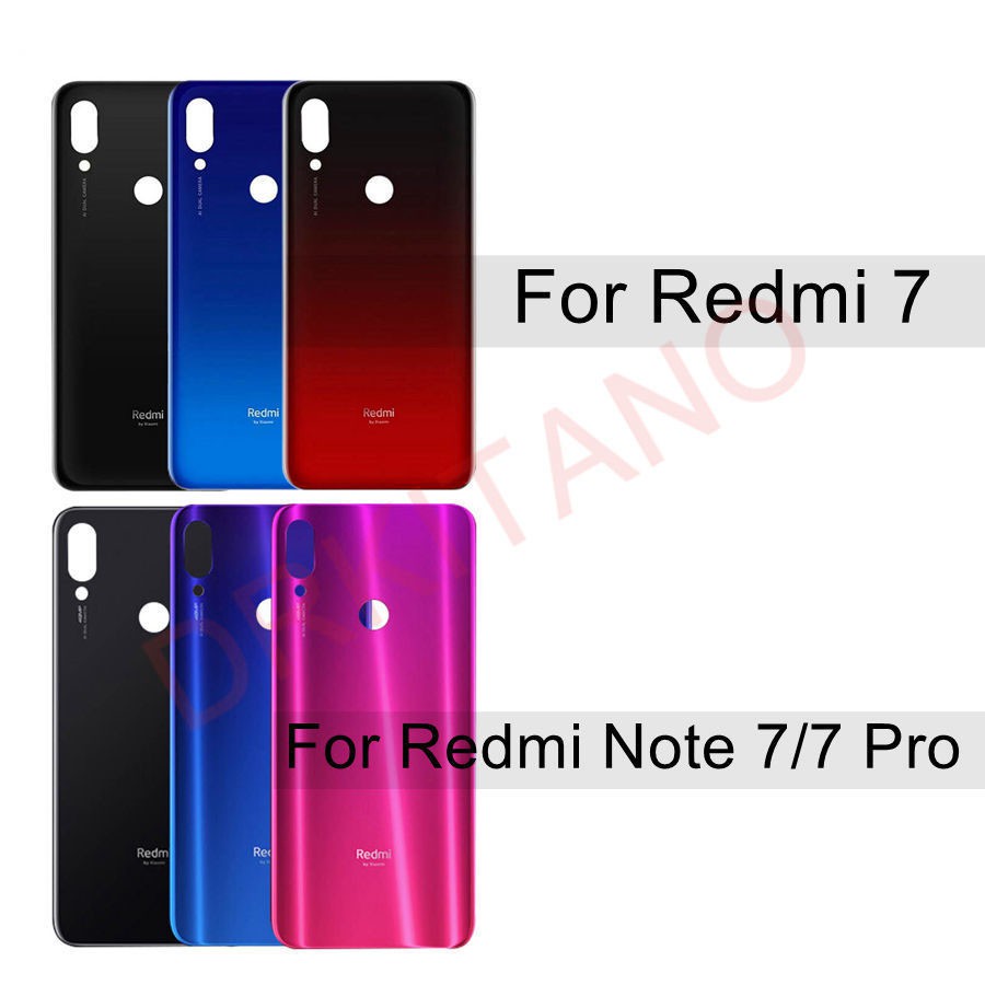 【Free Tool】เคสแบตเตอรี่ ด้านหลัง แบบเปลี่ยน สําหรับ Xiaomi Redmi 7 Redmi note7 note 7 pro