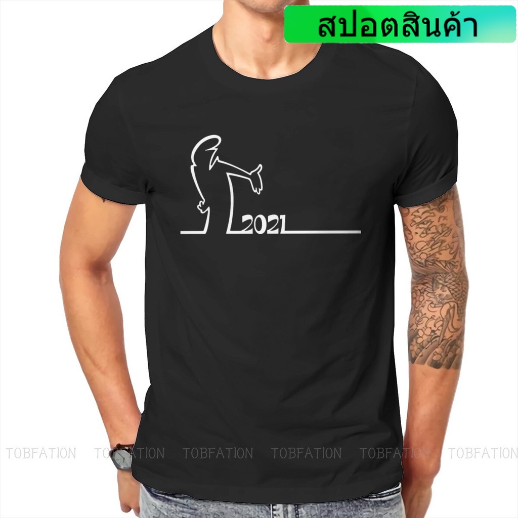 เสื้อยืดลําลอง สําหรับผู้ชาย แขนสั้น คอกลม พิมพ์ลาย Fun La Linea The Line Osvaldo Cavandoli Tv 2022