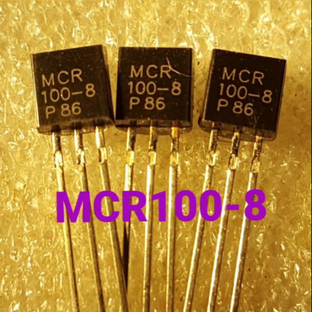 Mcr100-8 MCR 100-8 MCR100 0.8A 600V TO-92 BG69