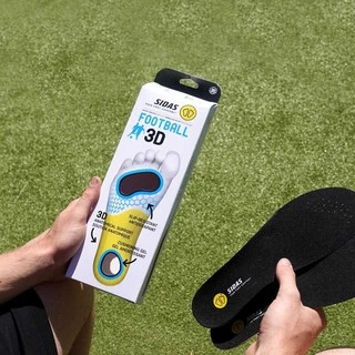 SIDAS Football 3D (V2) Insoles แผ่นรองเท้าสำหรับฟุตบอล ลดอาการบาดเจ็บ เพิ่มประสิทธิภาพในการเล่น
