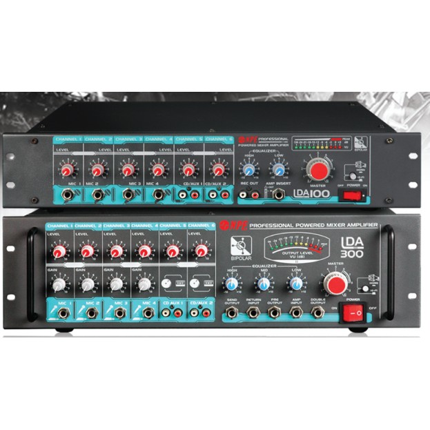 เพาเวอร์มิกเซอร์ เครื่องขยายเสียง และ เครื่องผสมสัญญาณเสียง LDA-100 NPE POWER MIXER LDA100 POWER 100