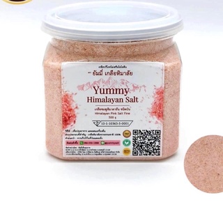 เกลือชมพูหิมาลายันครึ่งกิโลเกลือออร์แกนิคHimalayanSalt