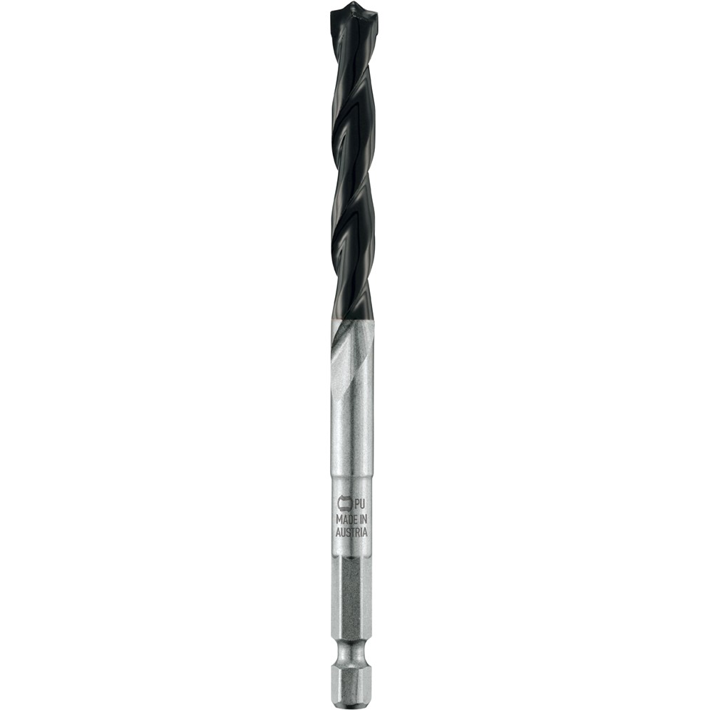 Alpen ดอกสว่านเจาะปูน,คอนกรีต, Tungsten Carbide Concrete drill 1/4" hexagonal shank, PW