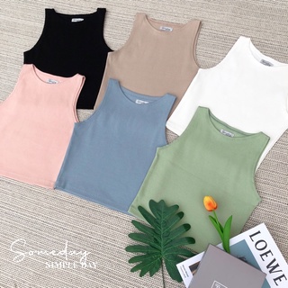 Cozy Tank เสื้อแขนกุด เสื้อกล้ามแขนกุด มีทั้งหมด9 สี