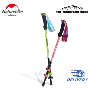 ไม้เท้าเดินป่า Naturehike Trekking Pole Wind 3Nodes Outdoor Ultralight