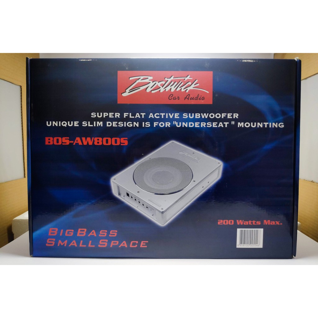 ลำโพง SubBox Bostwick BOS-AW800S 200 Watts Max