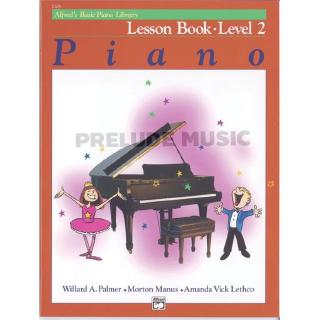 (โค้ดINCSM2Lลด70฿) Alfreds Basic Piano Library: Lesson Book 2 00-2108