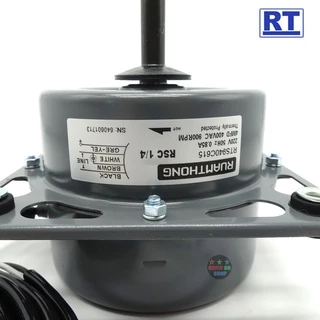 มอเตอร์คอยล์ร้อนรวมทอง แบบปีก ลูกใหญ่ RT 1/4 1/6 และ 1/8HP แกน1/2นิ้ว หมุนขวา แอร์ทั่วไปเทียบรุ่น มอเตอร์คอนเดนซิ่งแอร์