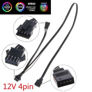 wili 12v 4pin rgb สายไฟเชื่อมต่อสําหรับ giga/microstar/a - sus เมนบอร์ด